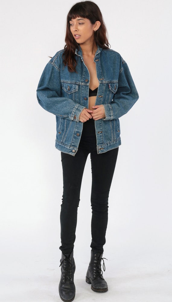 80s Levis Denim Xl Jacket Red Tab Levi 