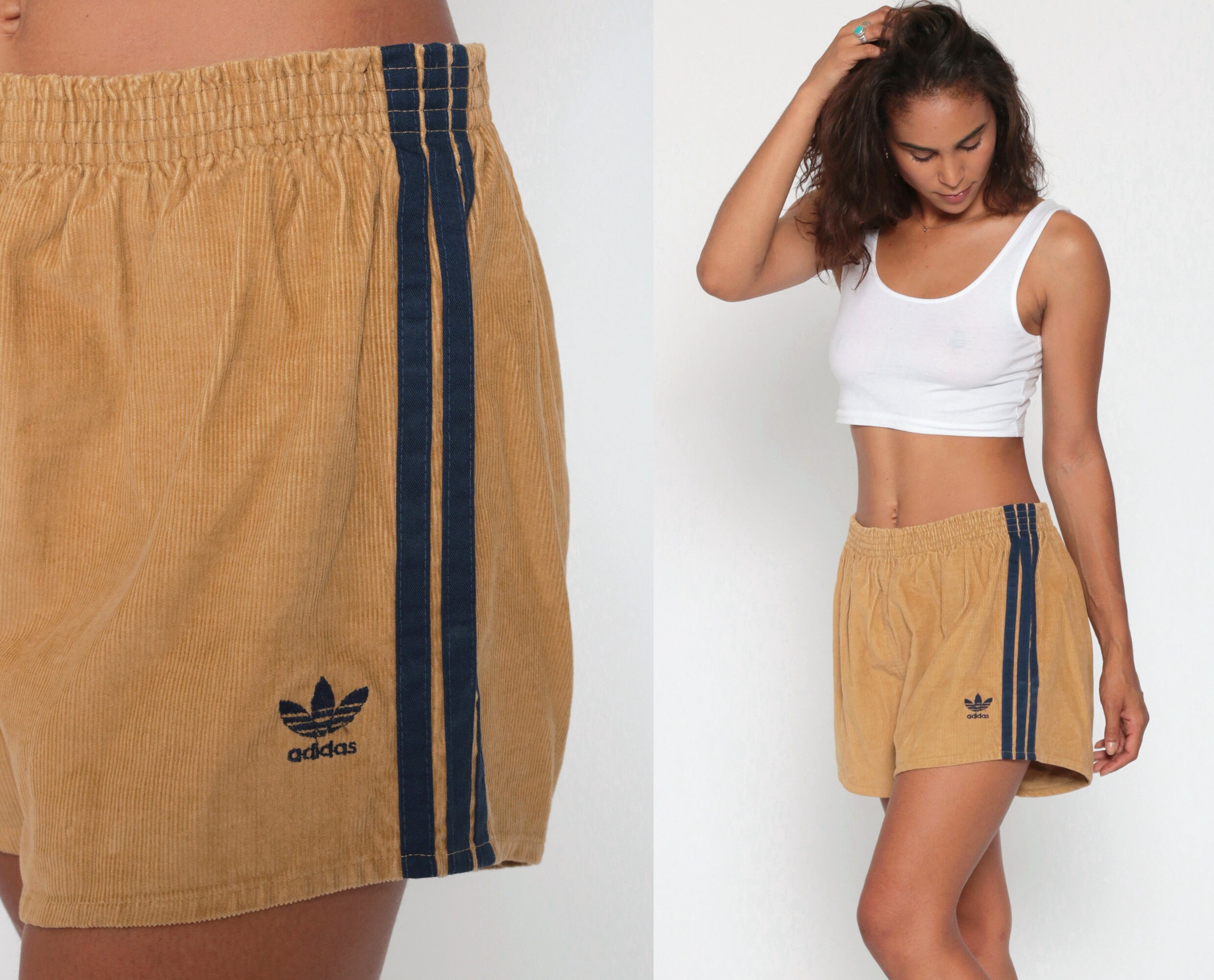 adidas high waisted athletic shorts