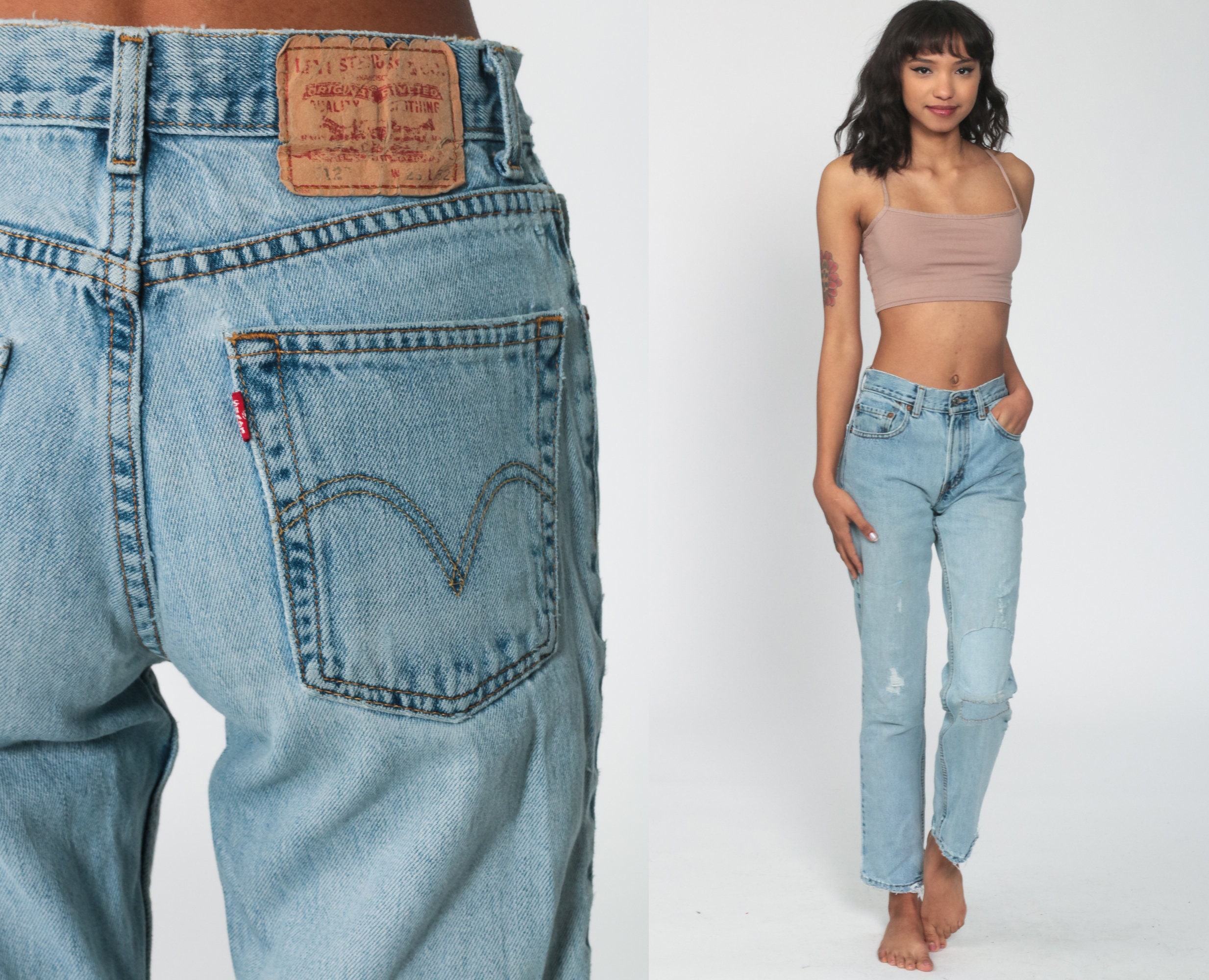 vintage ripped levis