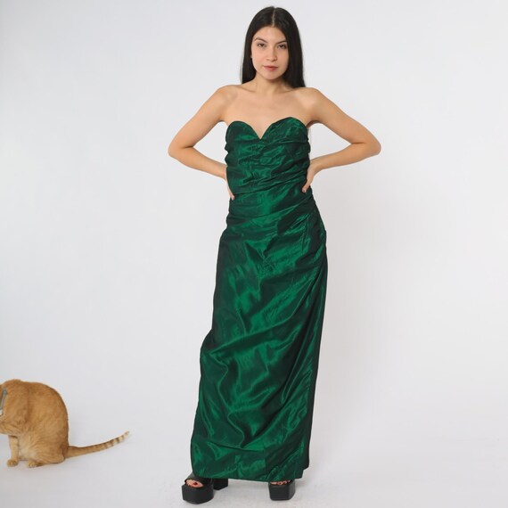 Green Formal Dress 80s Strapless Sweetheart Vintage Prom Gown Evening Wear Floor Length Ruched Bodice Party Cocktail Wedding Dance Medium M - Etsy Israel Green Formal Dress 80s Strapless Sweetheart Vintage Prom Gown Evening Wear Floor Length Ruched Bodice Party Cocktail Wedding Dance Medium M - Etsy Israel