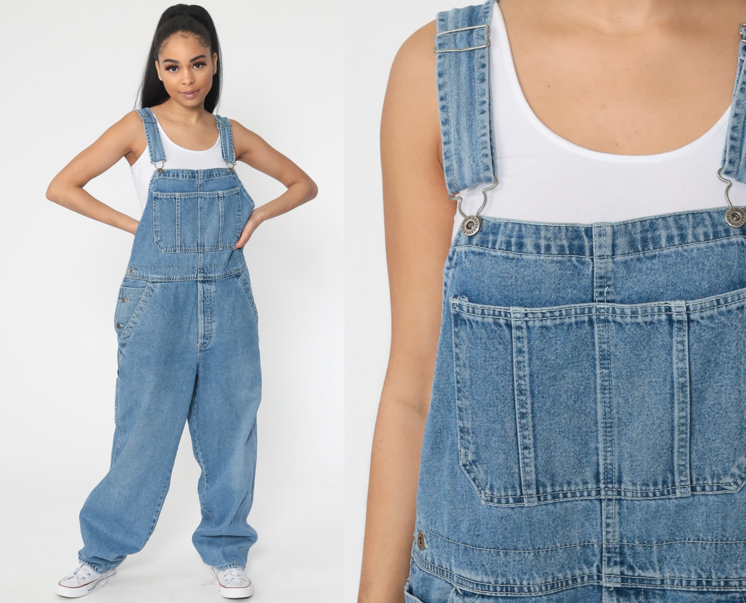 boyfriend jean overalls