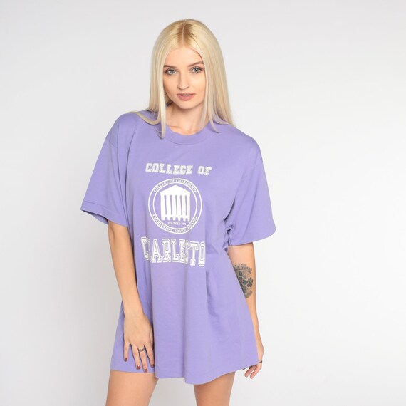 College of Charleston Shirt 90s University T-Shirt South Carolina C of C Graphic Tee Lavender Vintage 1990s Screen Stars Large xl