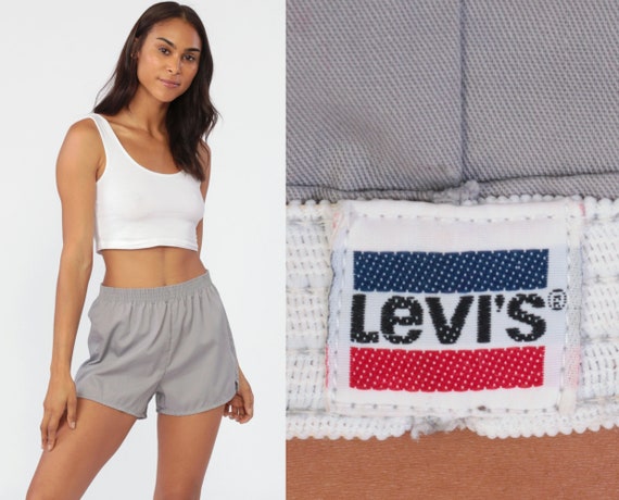 levi jogger shorts