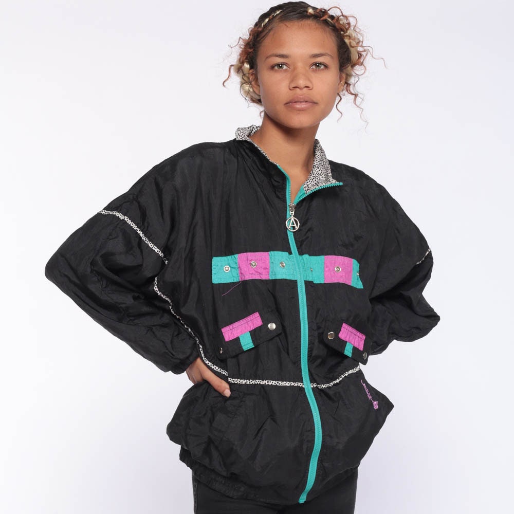 multicolor 90s jacket