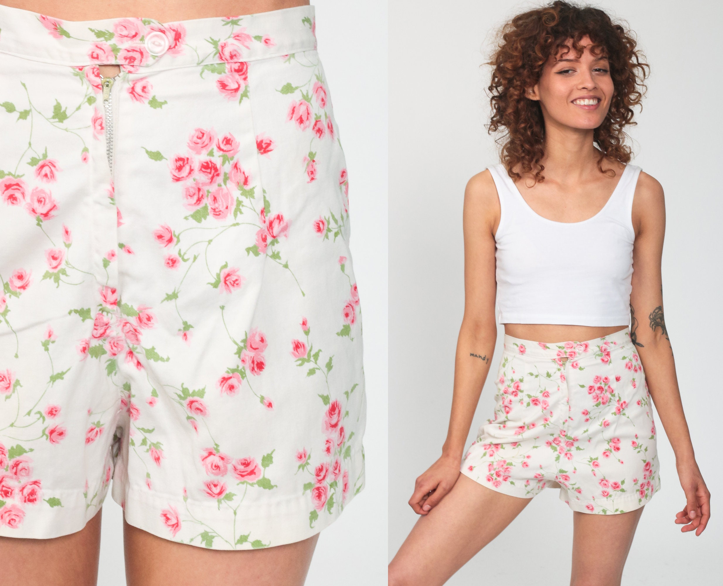 60s high waisted shorts