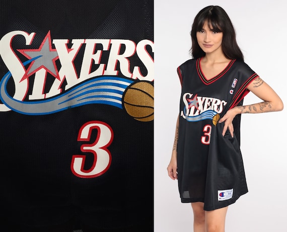 Vintage Champion Philadelphia 76ers Allen Iverson Jersey - Small (40) —  TopBoy