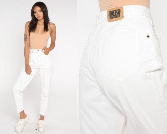 liz claiborne original fit tapered leg jeans