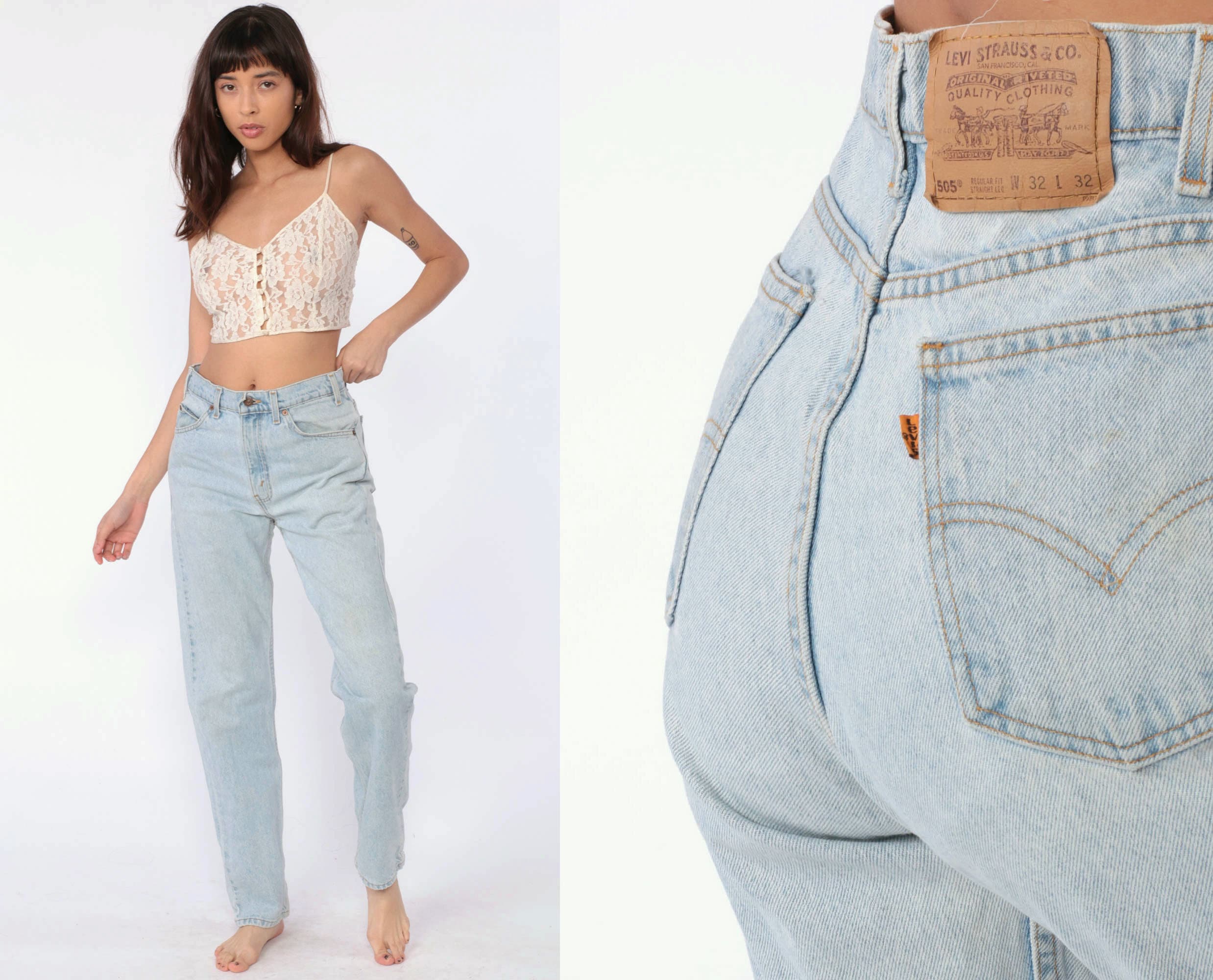 levis 505 mom jeans