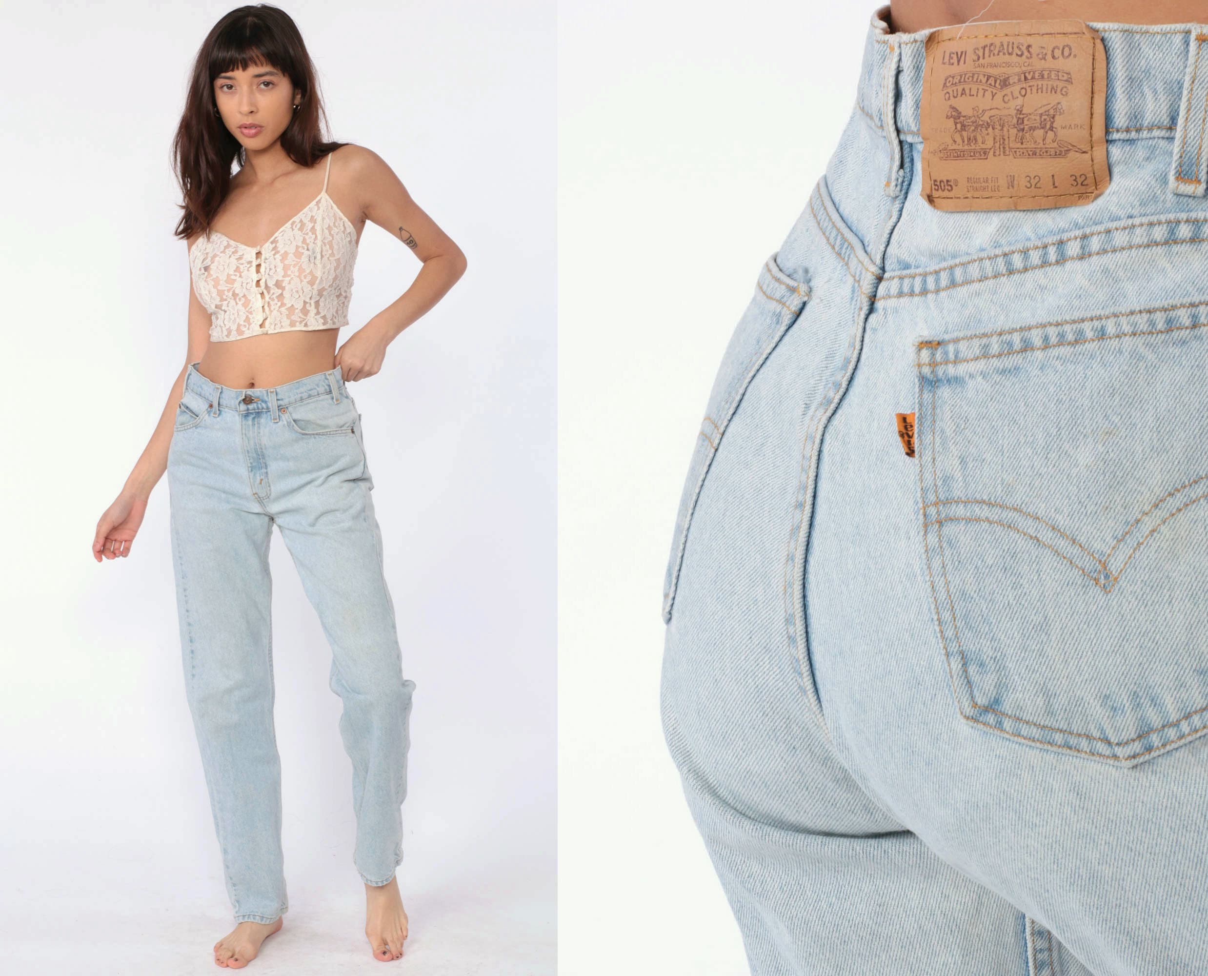 levi blue mom jeans