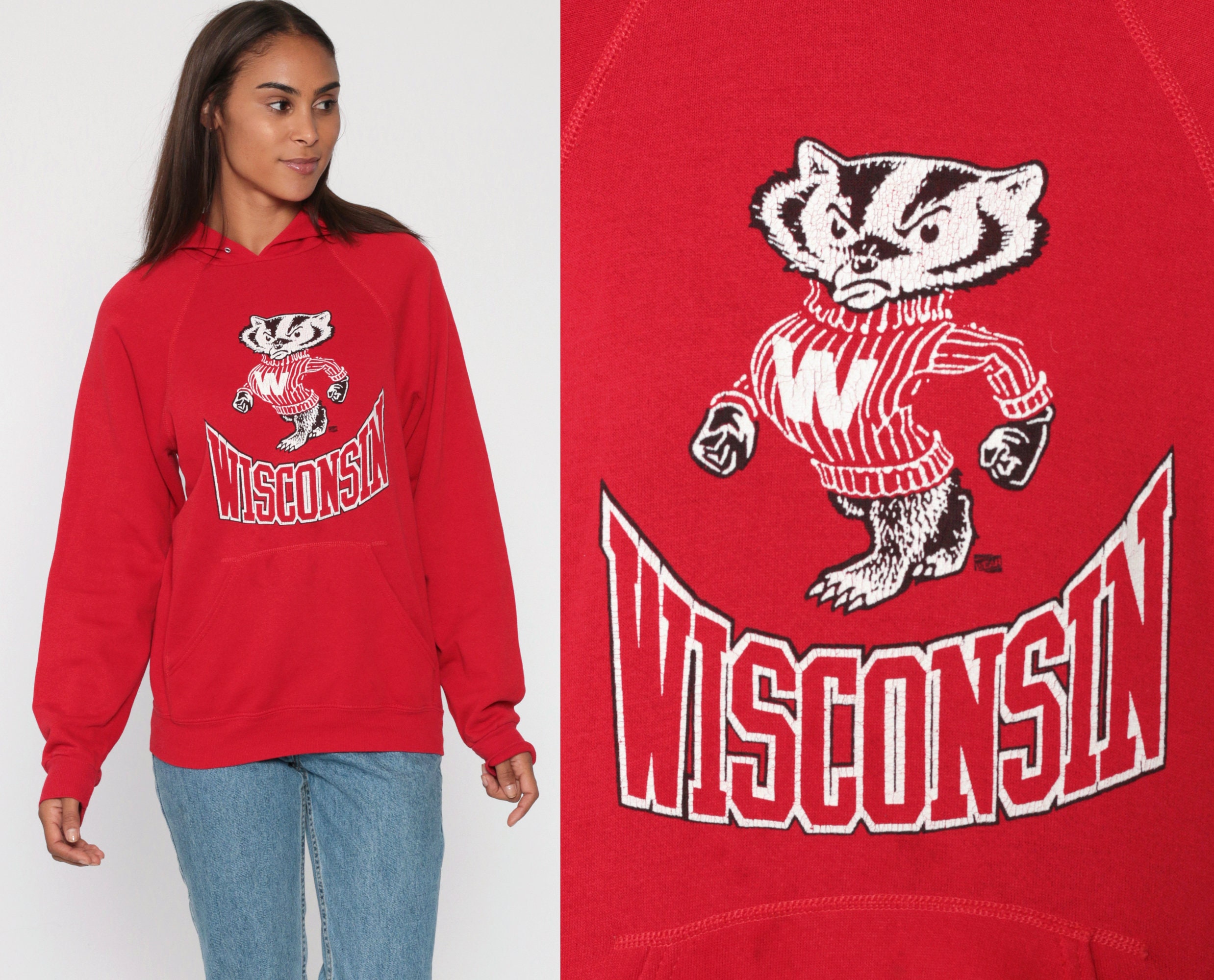 Vintage Wisconsin Badgers Sweatshirt 