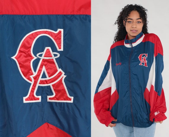California Angels Jacket 90s MLB Baseball Jacket Monty Uniform 