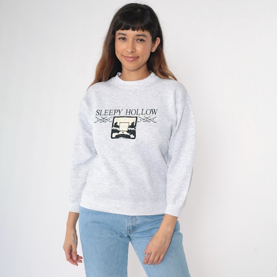 Vintage Sleepy Hollow Country Club Sweatshirt 90s Golf Crewneck Embroidered 1990s Scarborough-on-Hudson Briarcliff Manor Size Small S