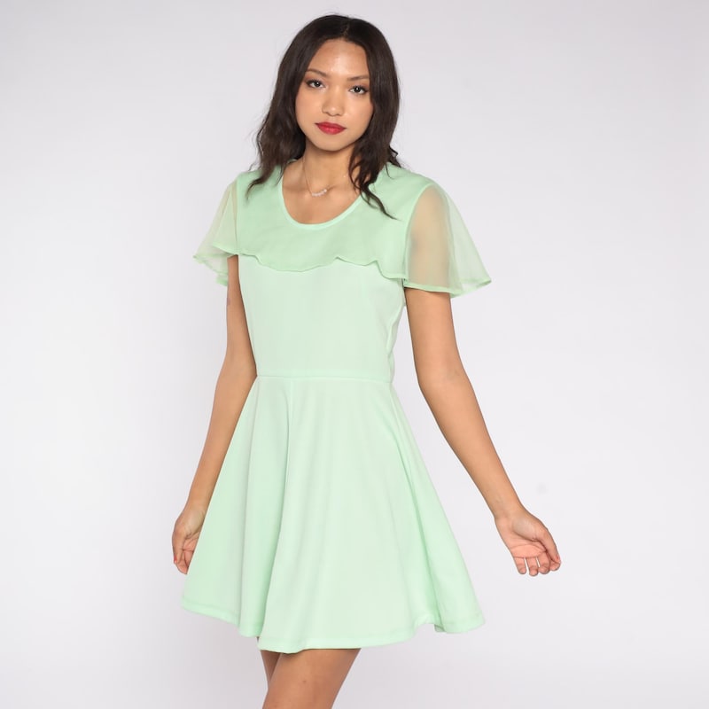 Seafoam Green Dress - Etsy
