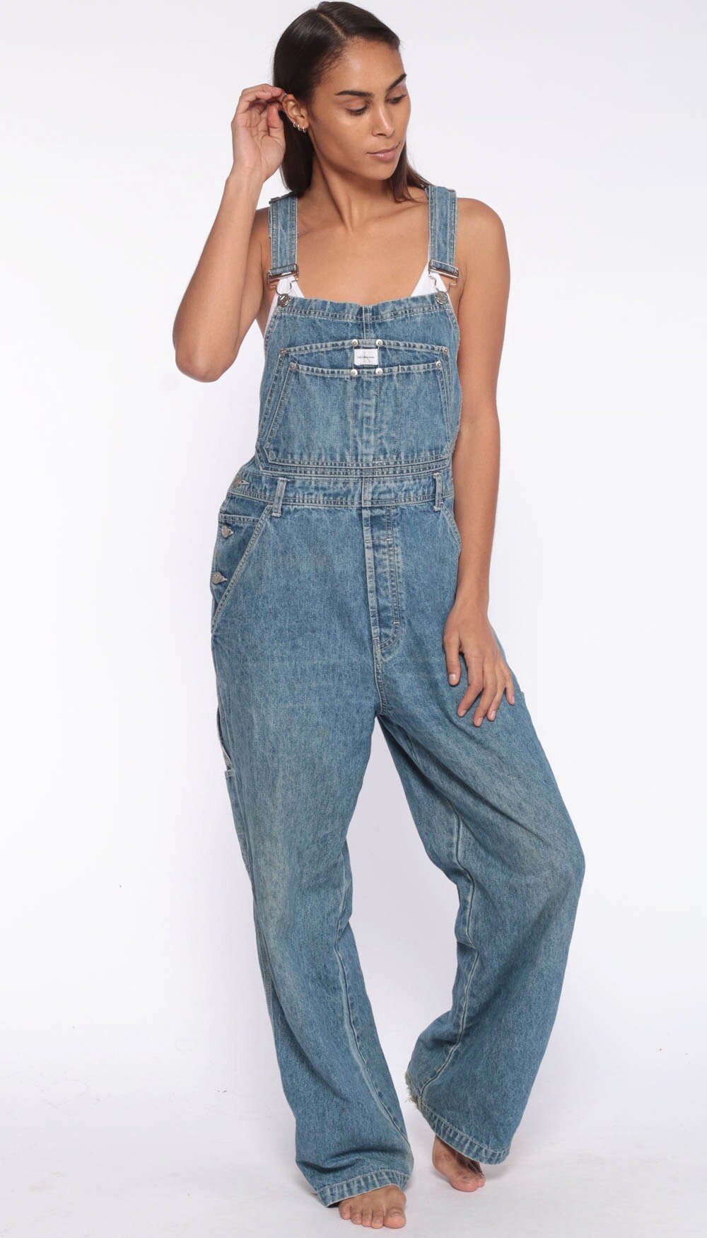 Calvin Klein Overalls -- Overalls 90s Denim Overalls CK Jean