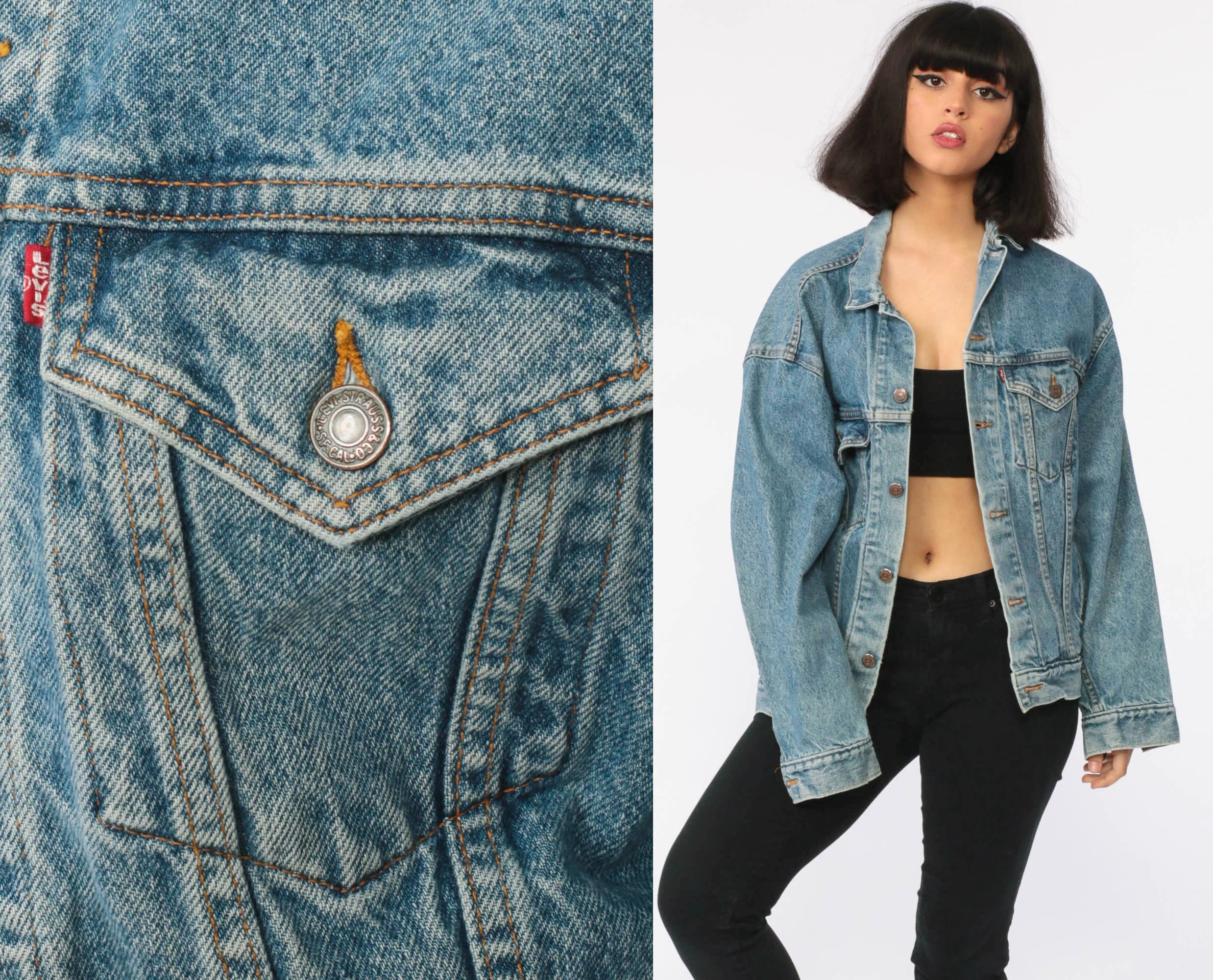 macys levis jean jacket