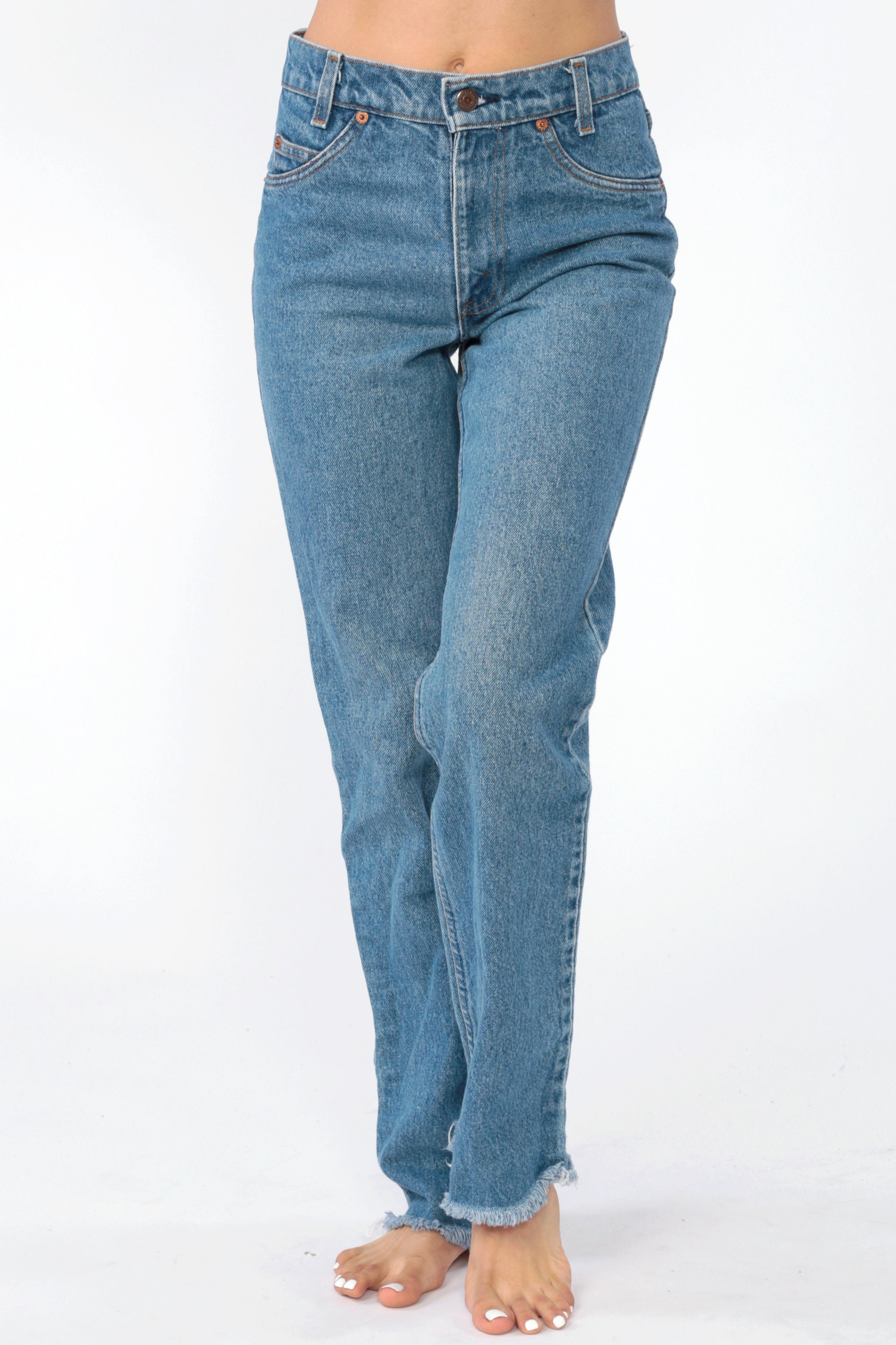 Levis Student Jeans xs Mid Rise Waist Mom Jeans 90s Jeans Light Blue Jeans Levi 80s High Waist