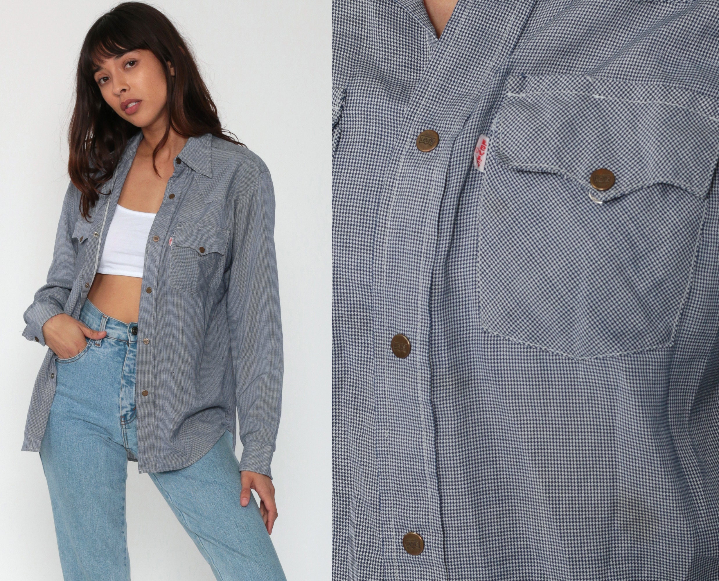 levi's checkered shirt