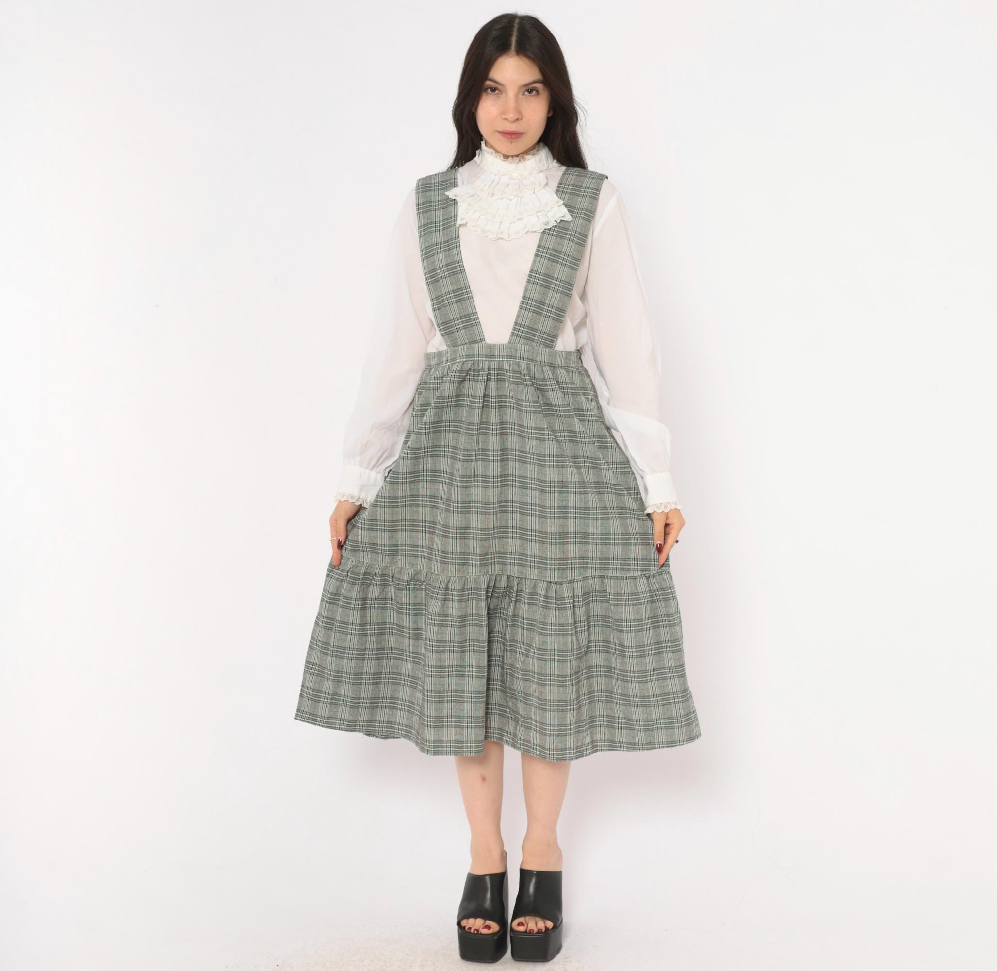 grey pinafore dress ladies Gray ladies formal pinafore dress