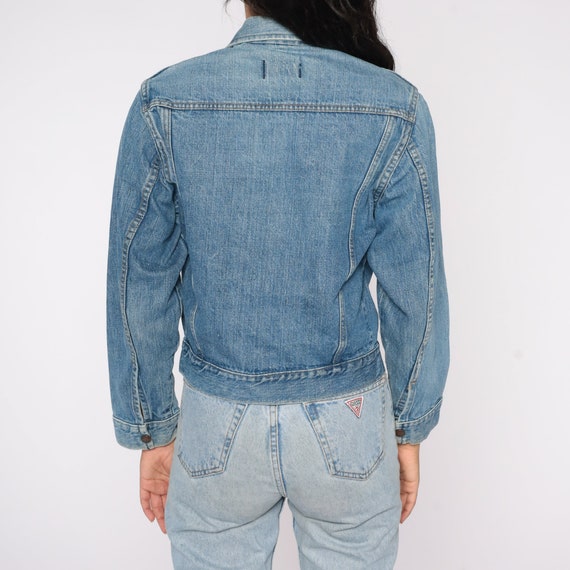 80s Denim Jacket Big Yank Jean Jacket Button Up T… - image 7