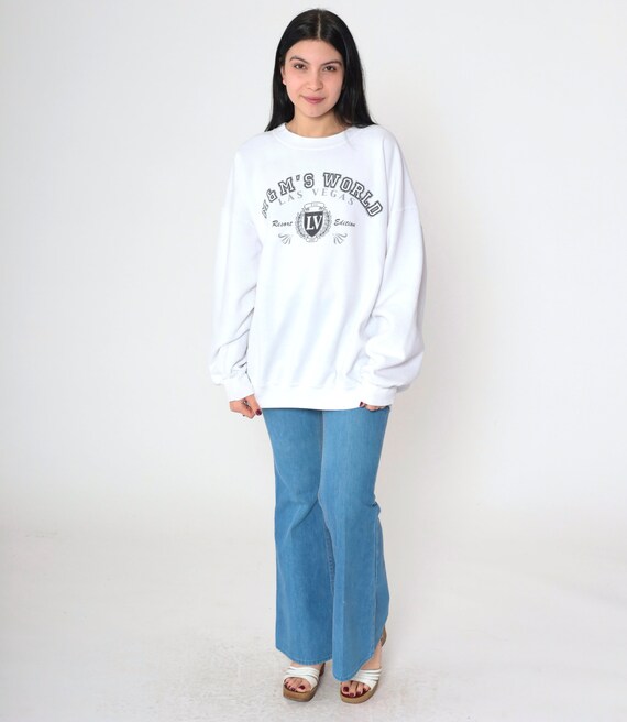 M&Ms World Las Vegas Sweatshirt 90s Resort Editio… - image 3