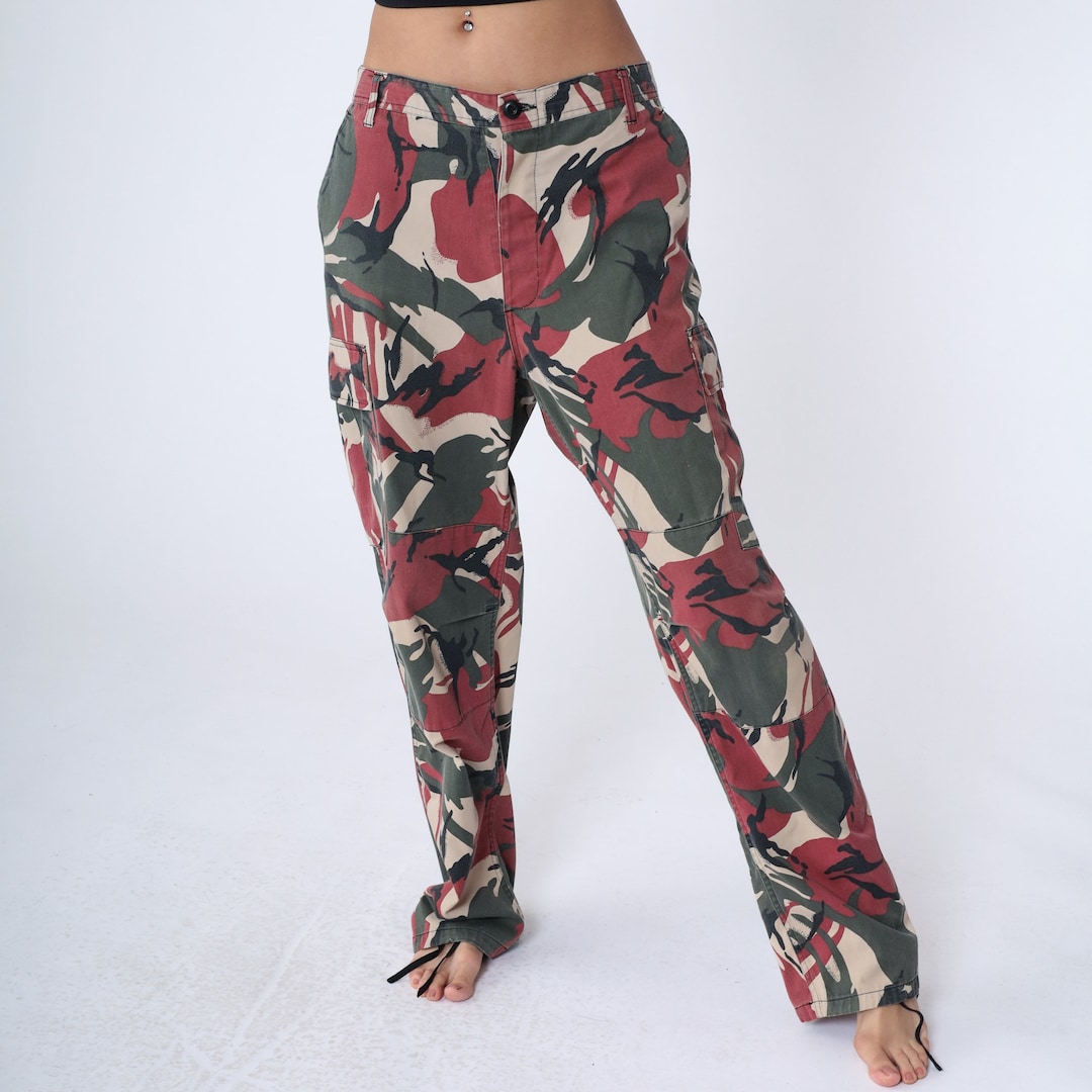 パンツ camouflage pants GREENY US Camo Pants Lime Green Women's Size XS | eBay