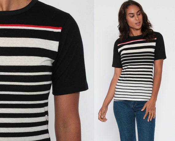 80s white t shirt and jeans