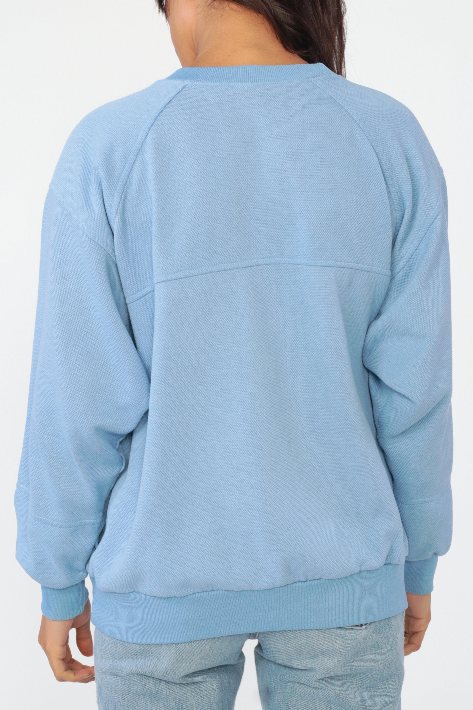 blue vintage nike sweater