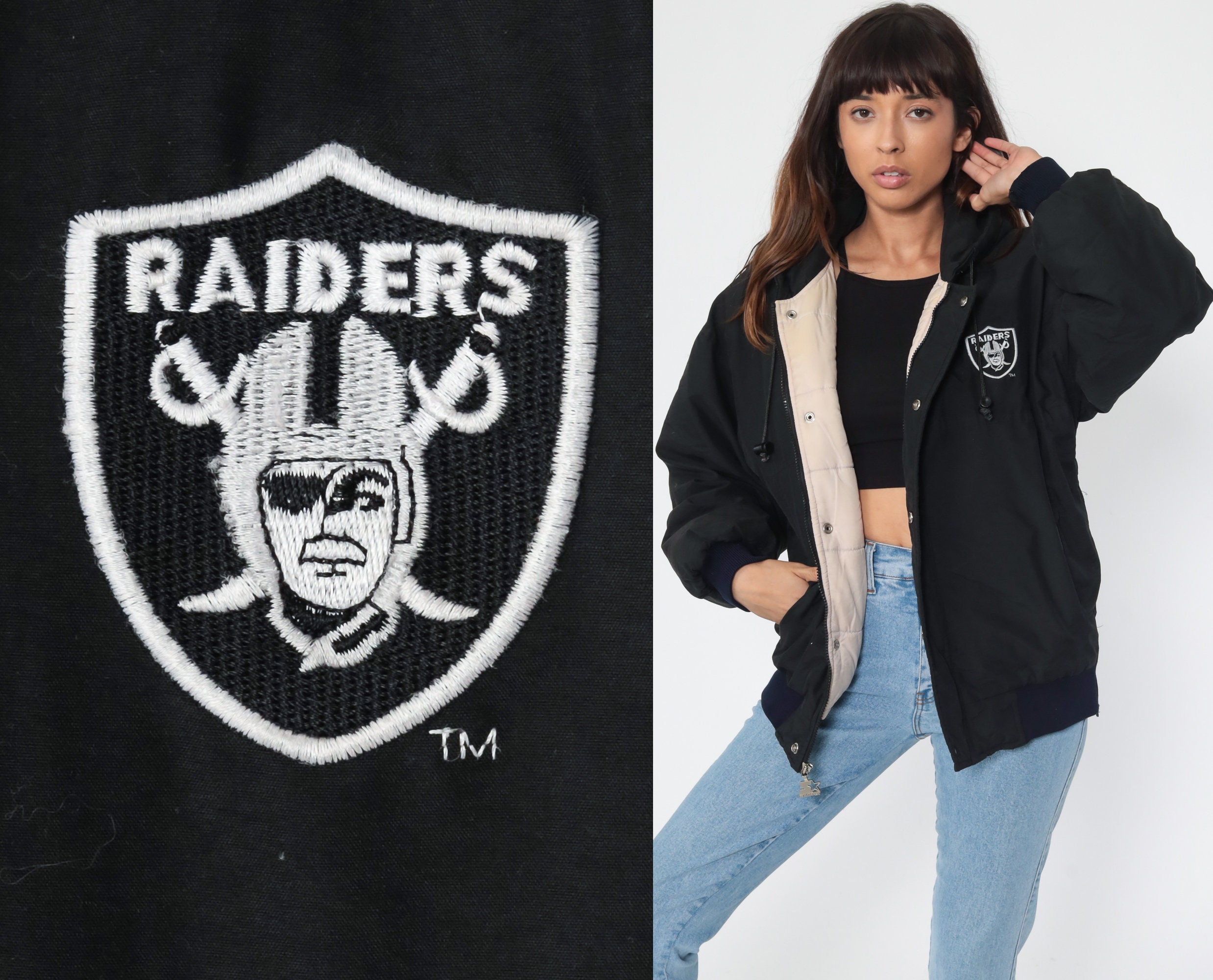 raiders sweat jacket