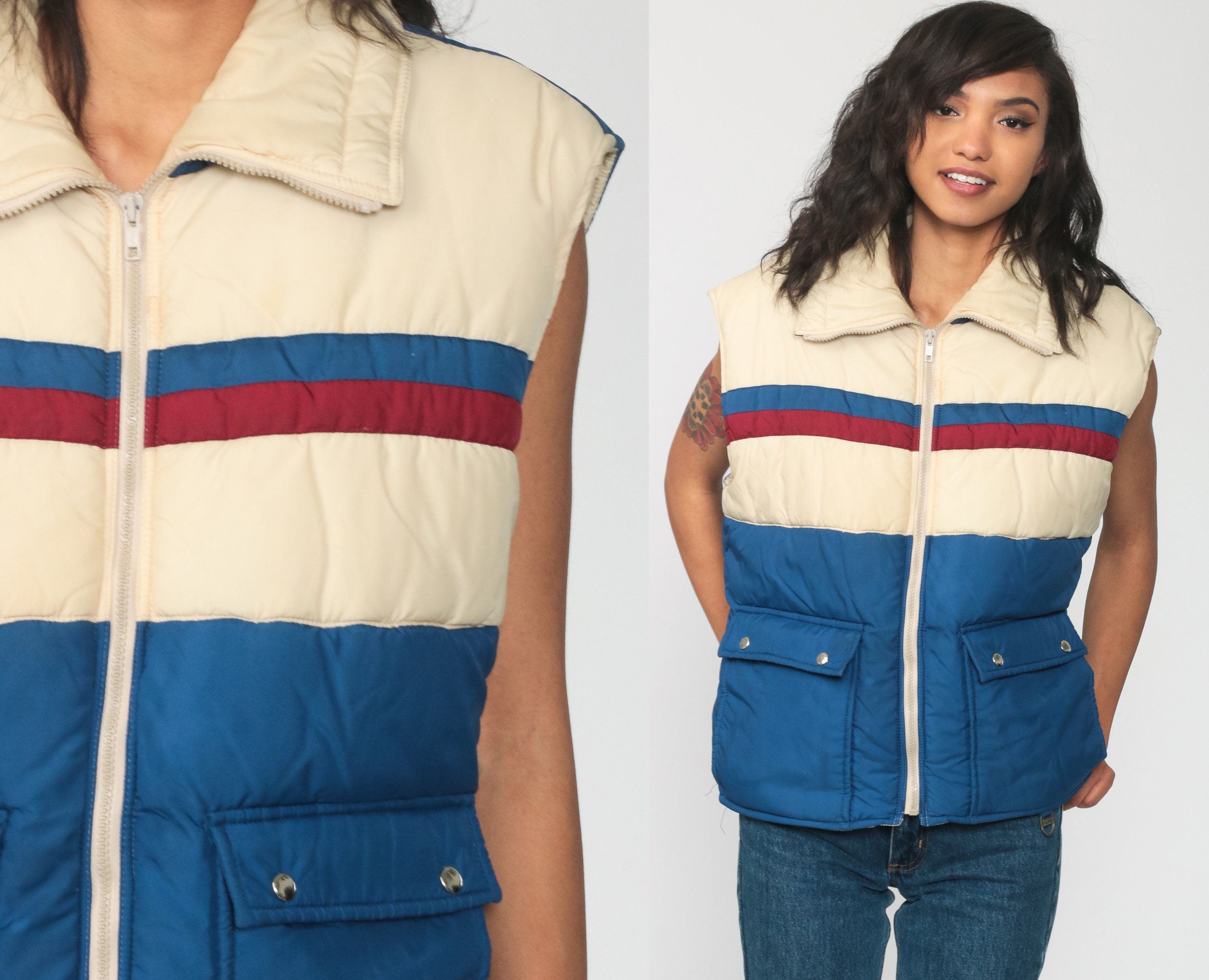 70s puffer vest
