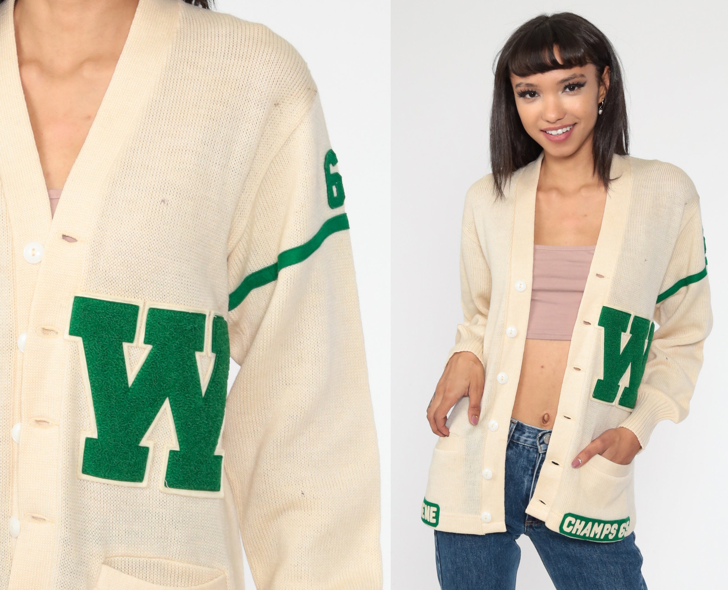 letterman cardigan