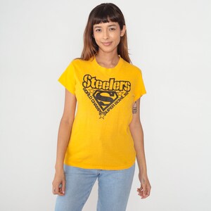 Pittsburgh Steelers Shirt 1979 Suberbowl 13 Champions T-Shirt 80s NFL Football Graphic Tee Sports TShirt Single Stitch Vintage 1980s Medium