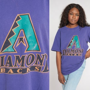 GoodviewVintageShop Vintage 90s Arizona Diamondbacks Jersey T-Shirt Black