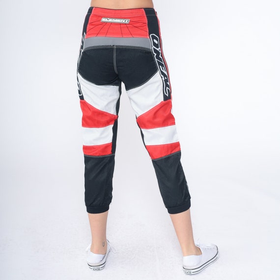 O'Neal Motocross Pants Y2K Dirt Bike Racing Red B… - image 7