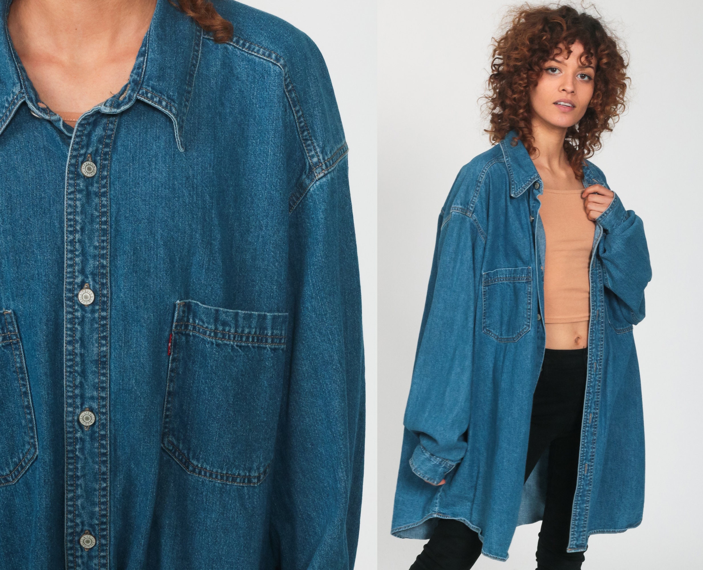 button up jean