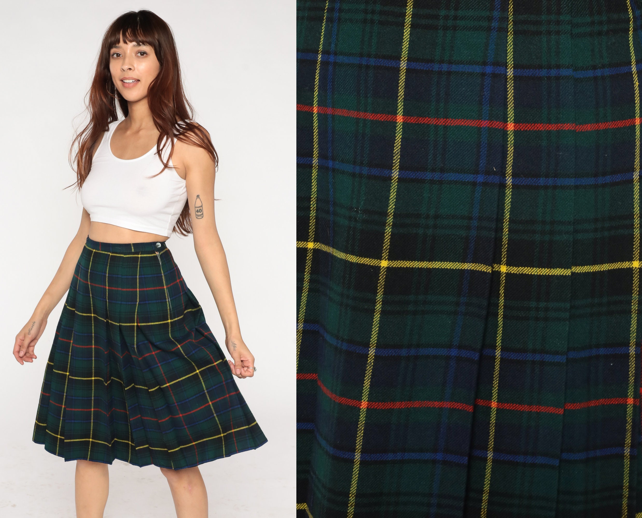 The Punk Plaid Skirt