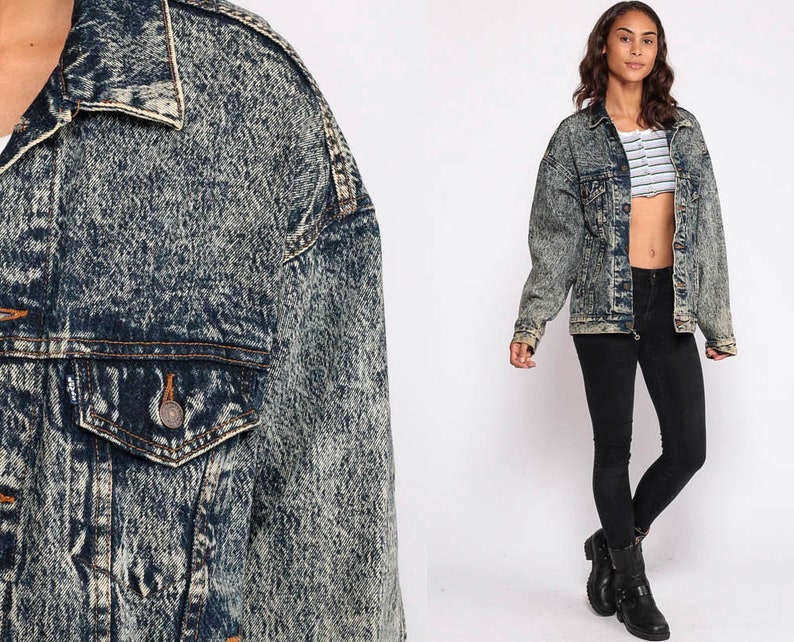 vintage 80s levis denim jacket