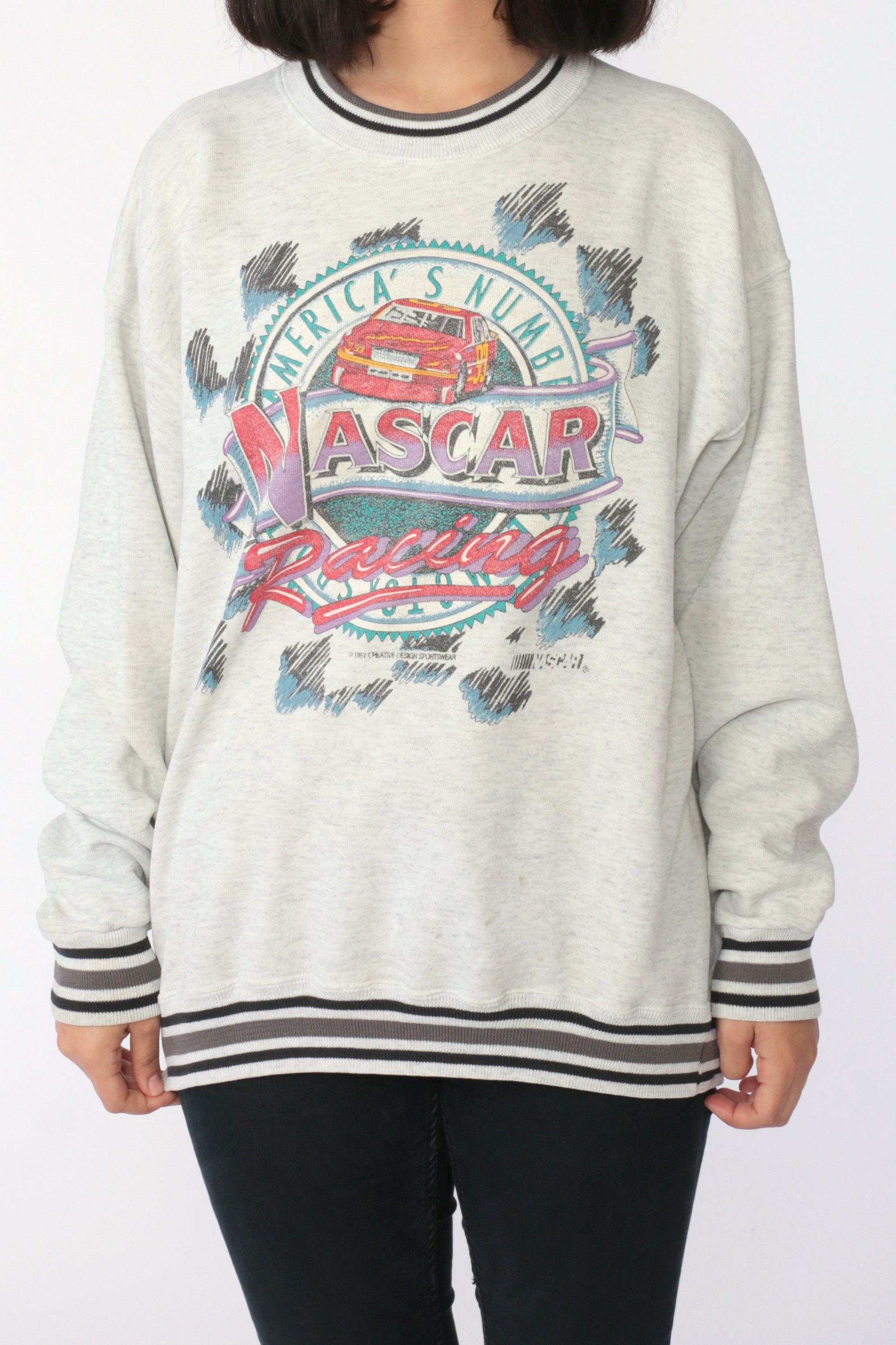 vintage rusty wallace nascar sweatshirt