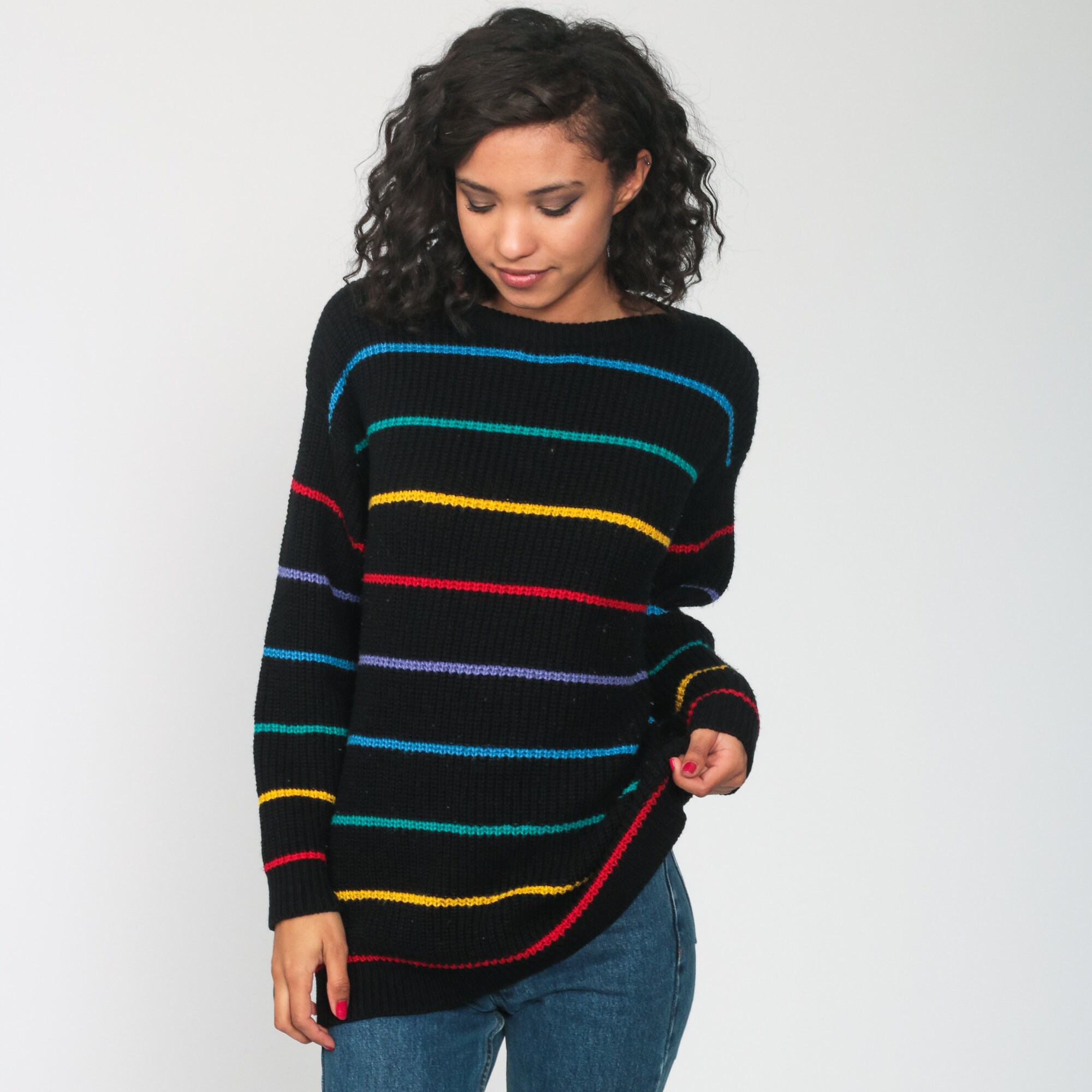 nike rainbow sweater