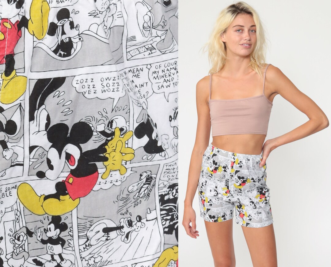 パンツ DISCOVERED Mickey Wide Shorts 好評 “Disney DISCOVERED Collection”＜Mickey＞ Shorts Wide