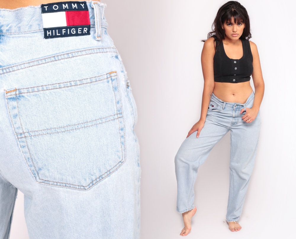 tommy hilfiger 90s mom jeans