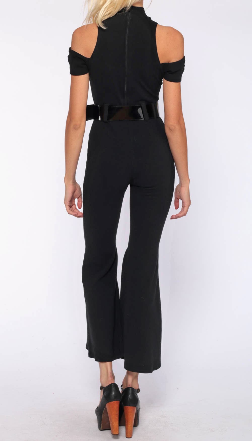 flared jumpsuit 70s