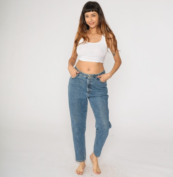 Vintage des années 90 Bongo Jeans Mom Jeans taille haute Slim