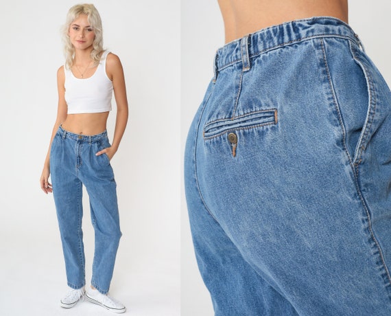 liz claiborne original fit tapered leg jeans
