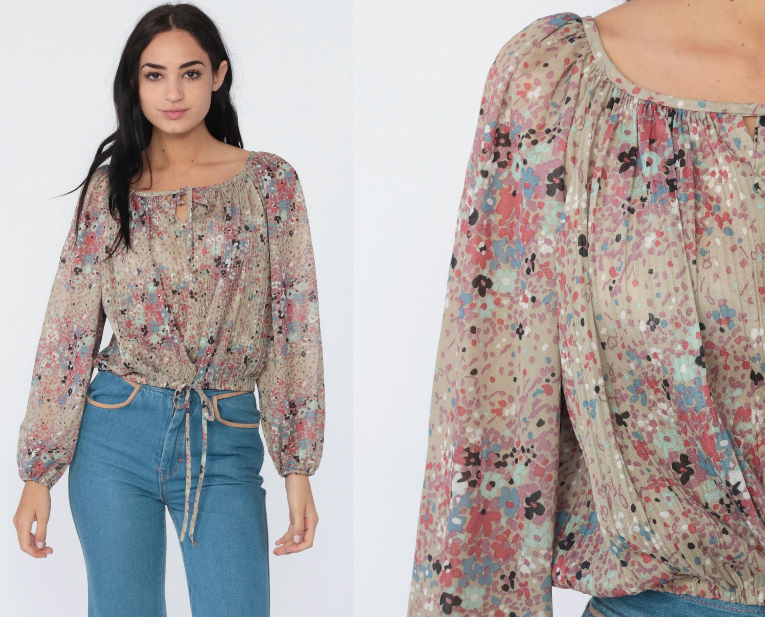 peasant tops 70s