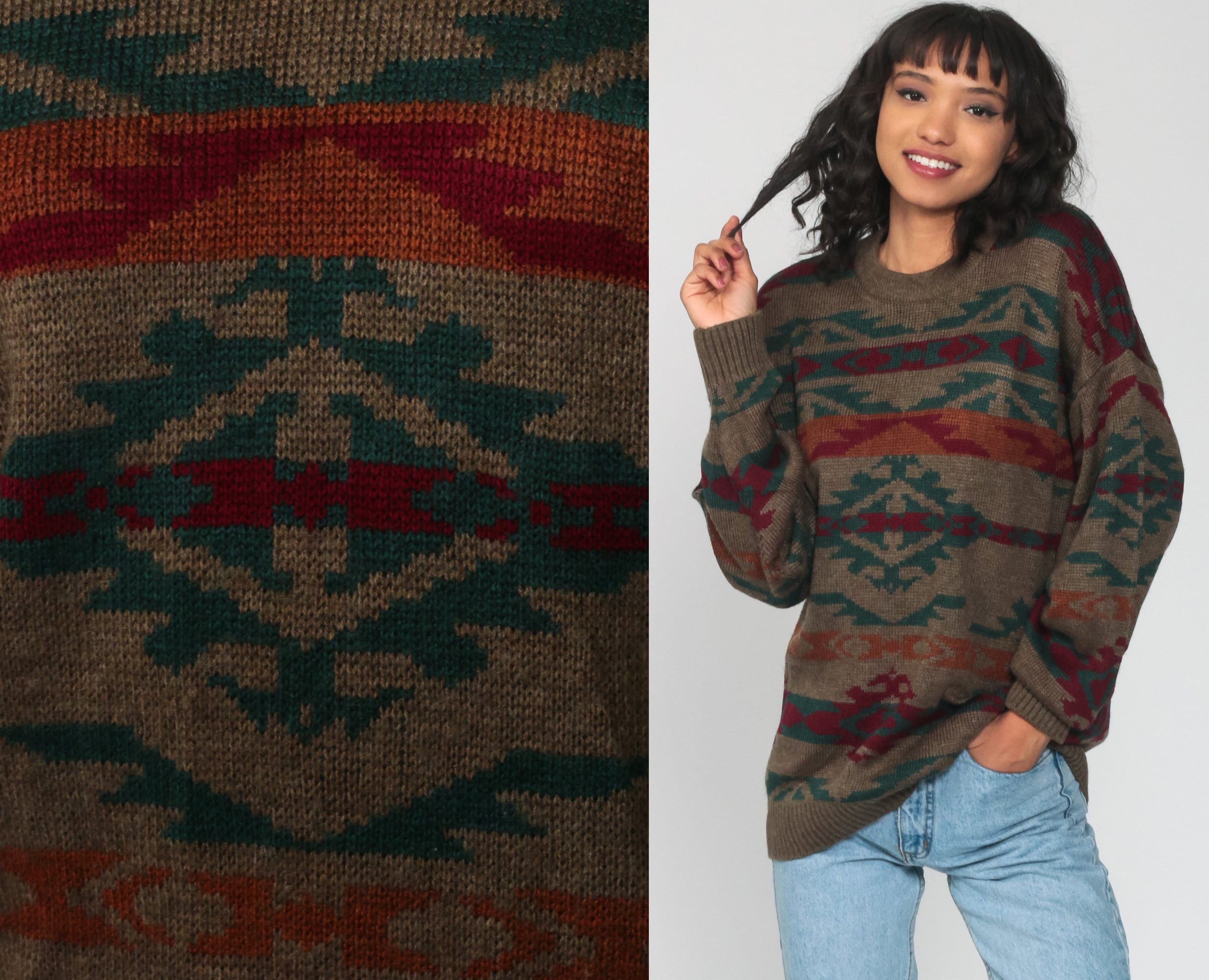 tribal sweater