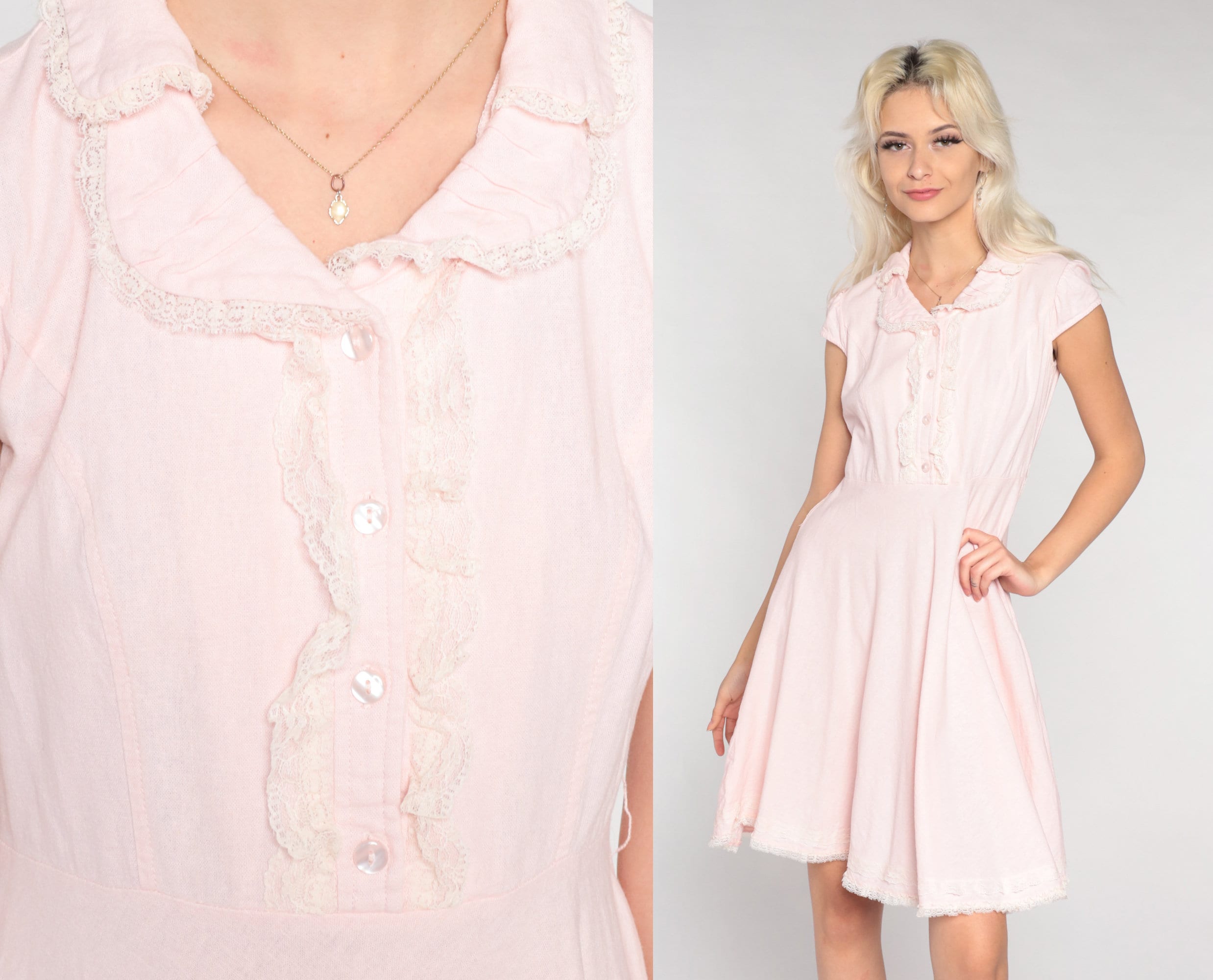 12+ Pink Button Down Dress