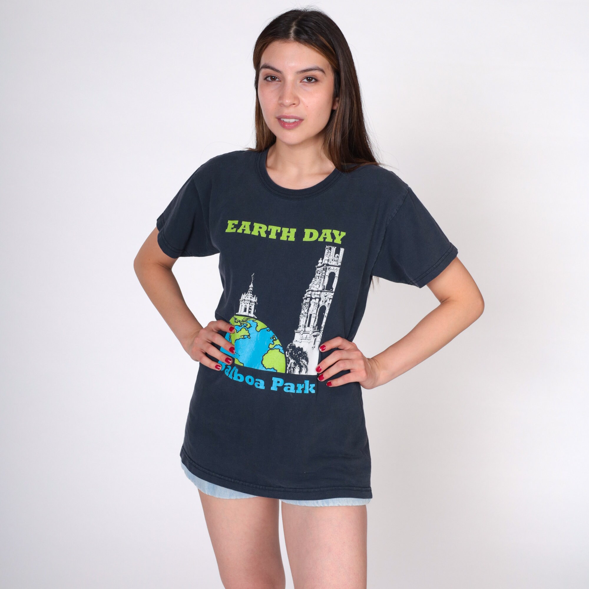 Earth Day Shirt Balboa Park San Diego Tshirt 00s Environmentalist Shirt