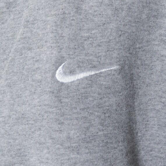 Nike Sweatshirt 90s Grey Sports Shirt Nike Swoosh… - image 4