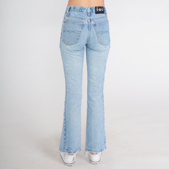 Lei Flared Jeans Y2K Jeans Low Rise Jeans Faded Wash … Gem
