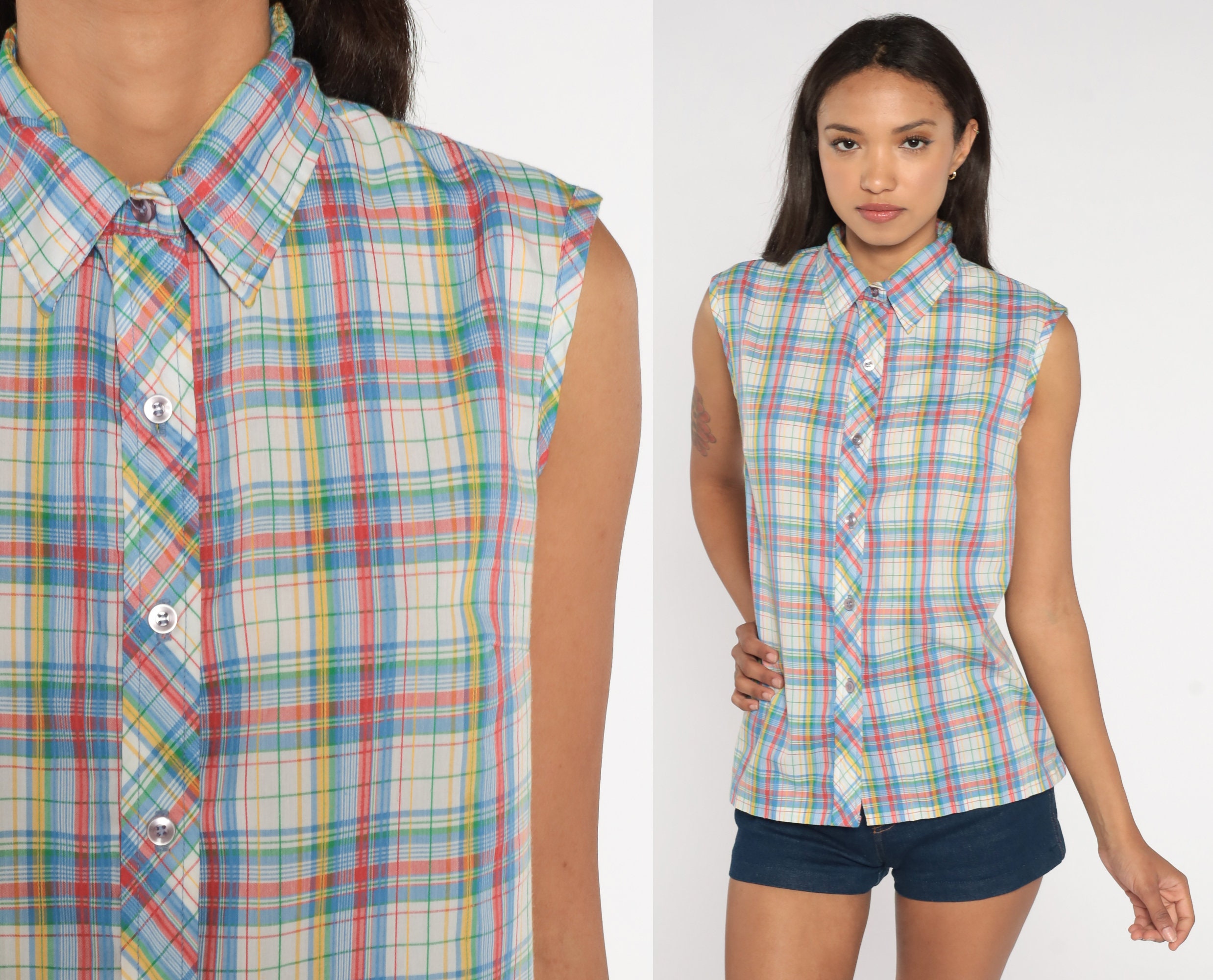 Toffee Tee in Banana Gingham Toffee Tee in Banana Gingham